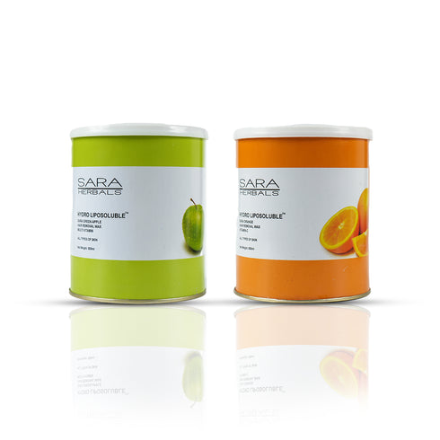 GREEN APPLE WAX (TIN WAX)  + ORANGE WAX (TIN WAX)